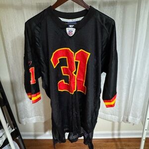 Authentic Reebok jersey. Kansas City chiefs. Worn. New condition